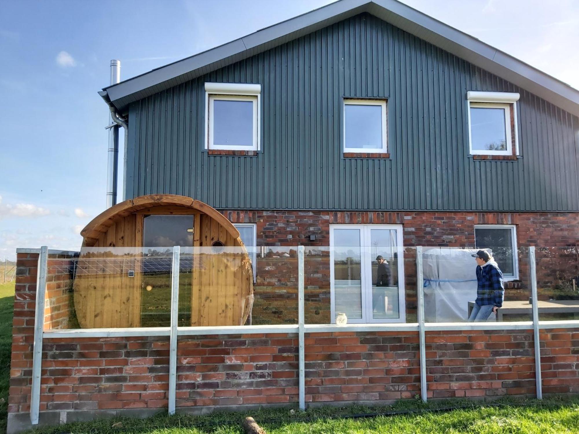 Neu! Ferienhaus Taja Niebuell Mit Sauna מראה חיצוני תמונה